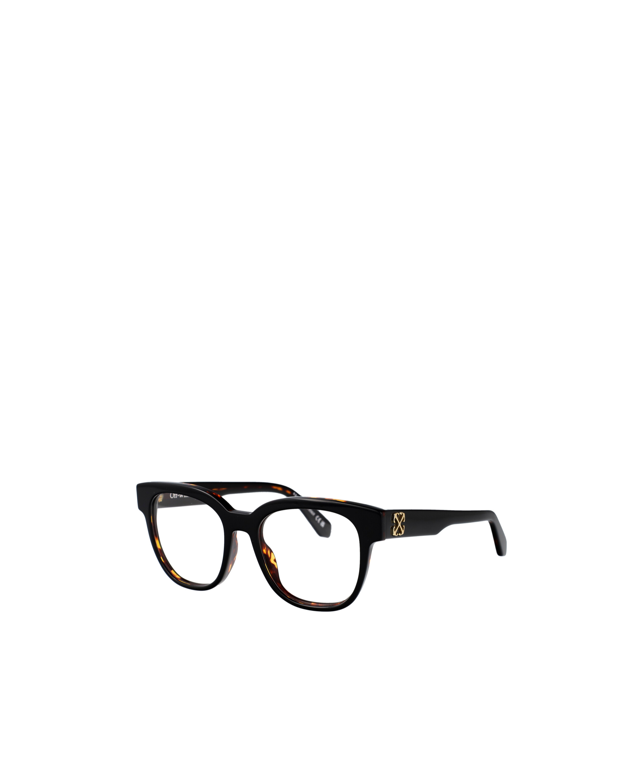 Off-white Full-frame Flat Mirror In Black