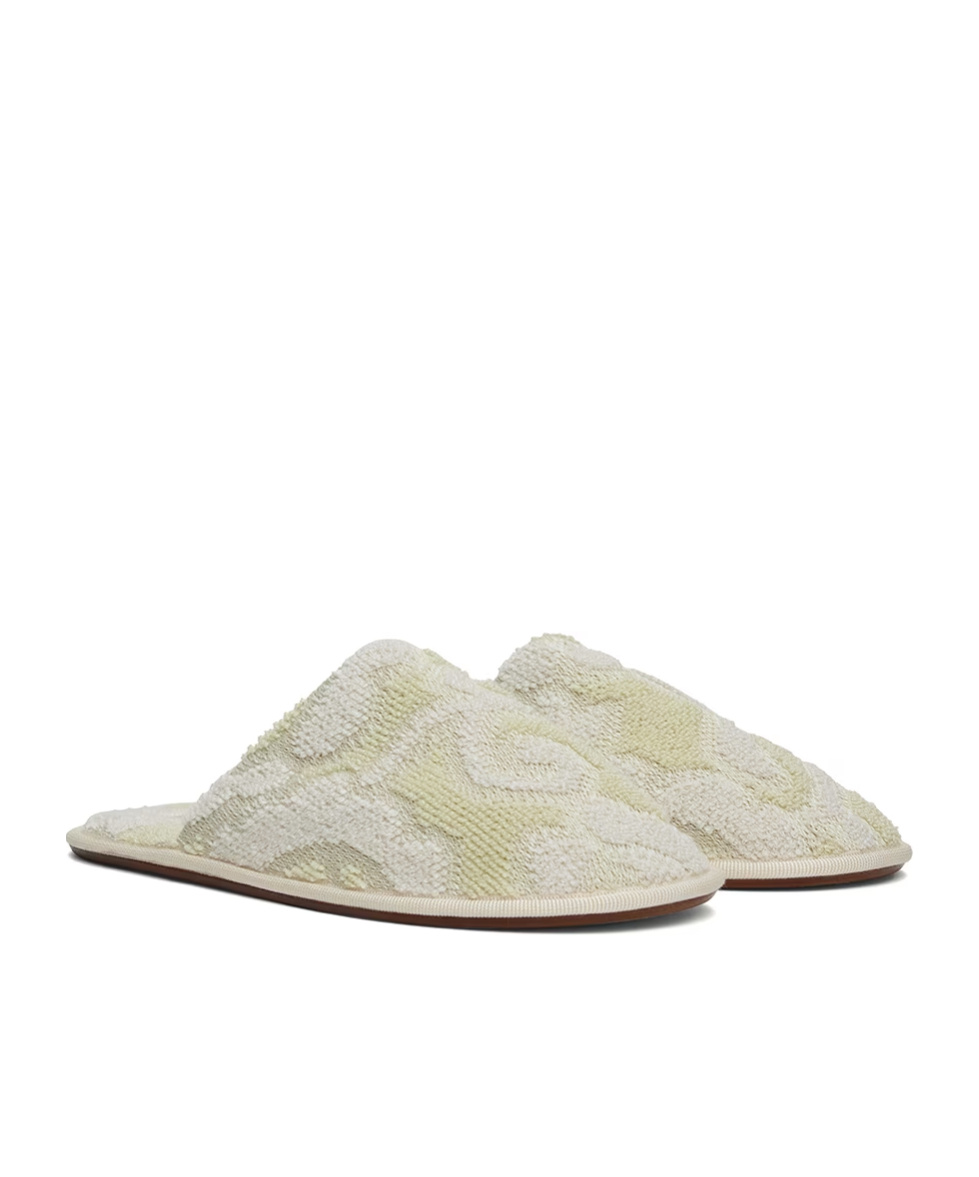 The Row Frances Slippers In Nude