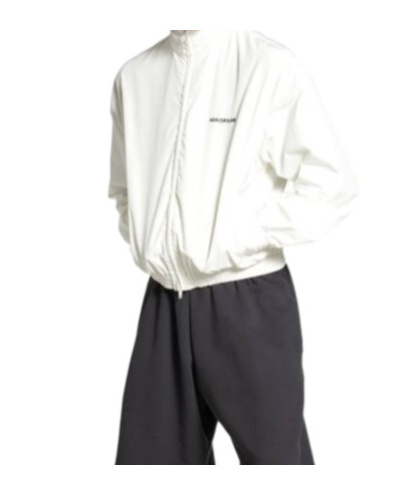 Balenciaga Mirror Regular Tracksuit Jacket In White