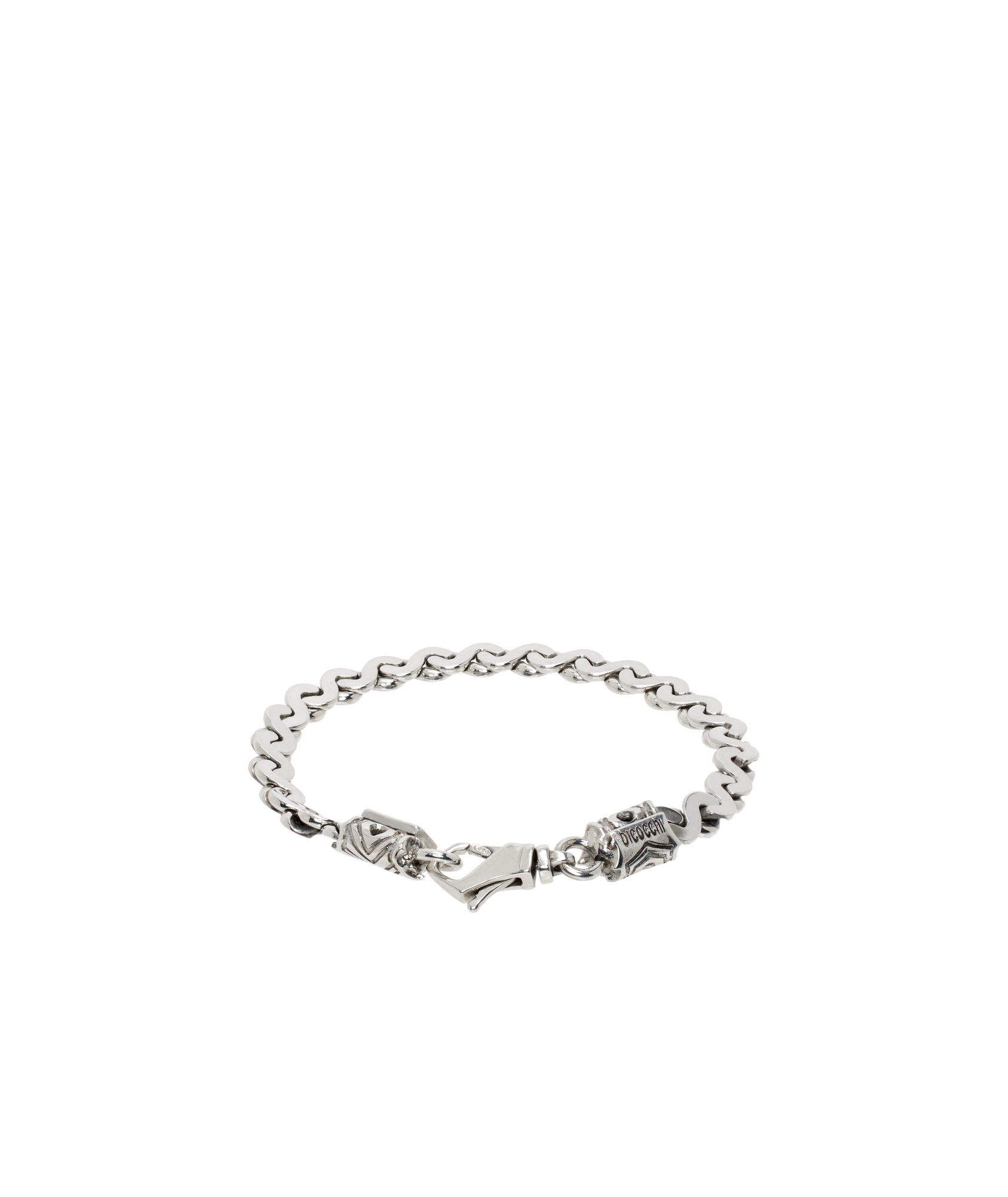 Emanuele Bicocchi Infinity Loop Bracelet In White