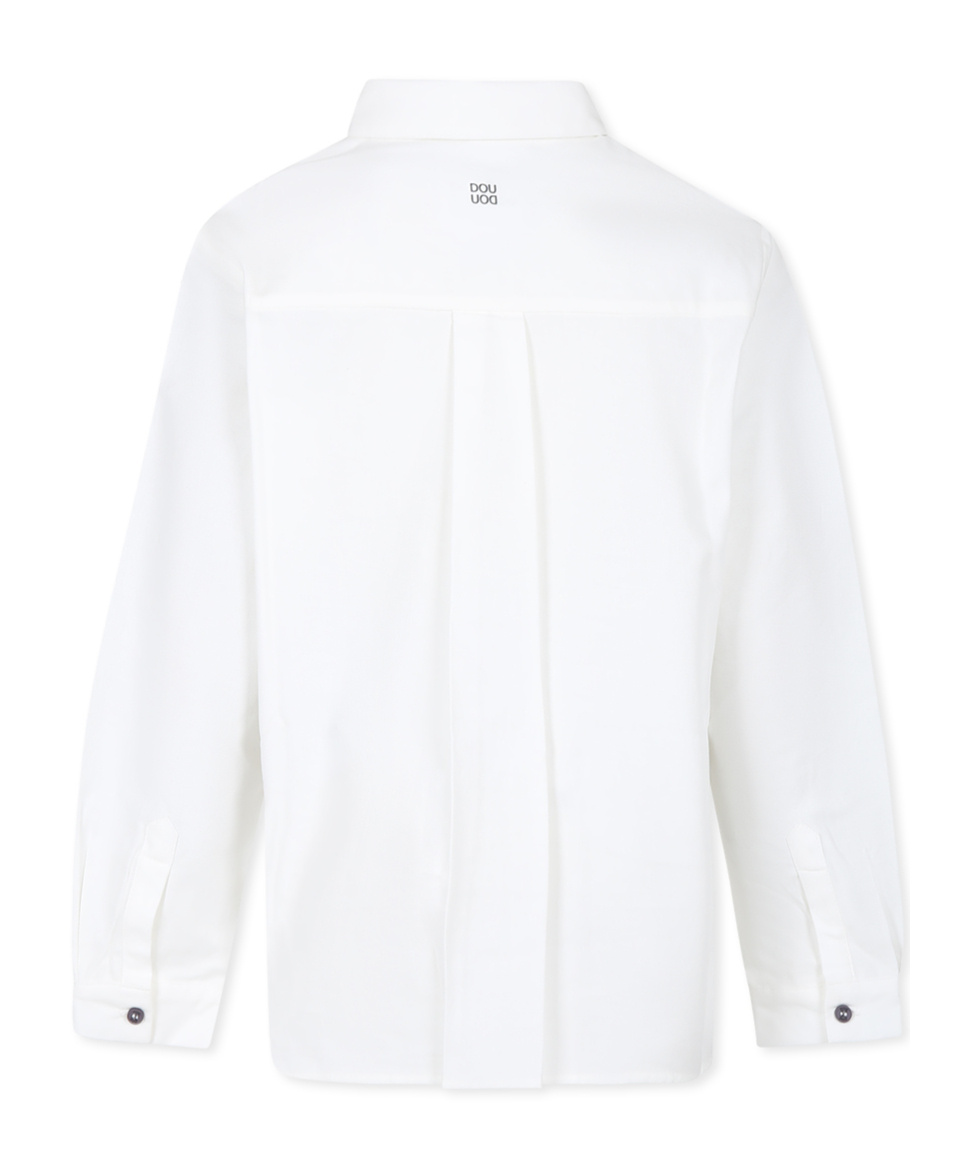 Douuod Long-sleeved Shirt In White