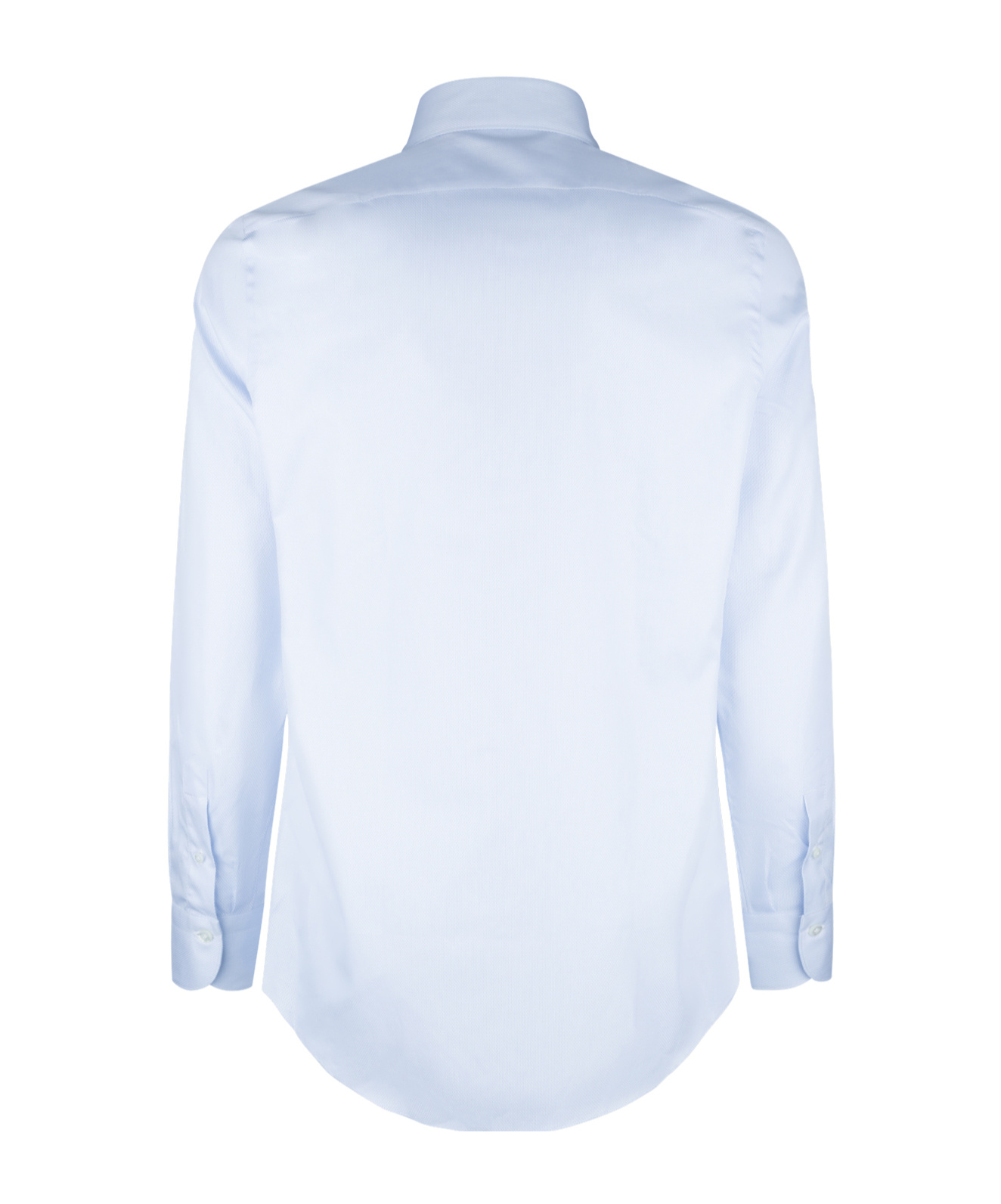 FINAMORE 1925 NAPOLI SPREAD-COLLAR COTTON SHIRT