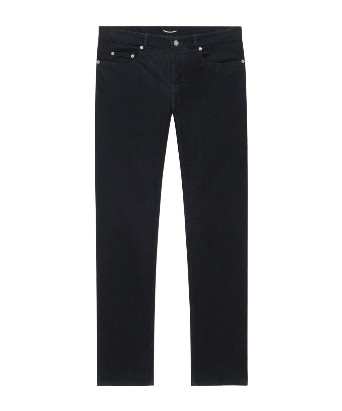 Saint Laurent Cotton Denim Jeans In Black