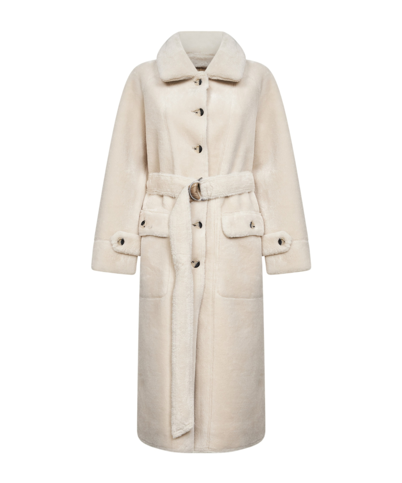 Urbancode Reversible Faux Fur Coat In Brown