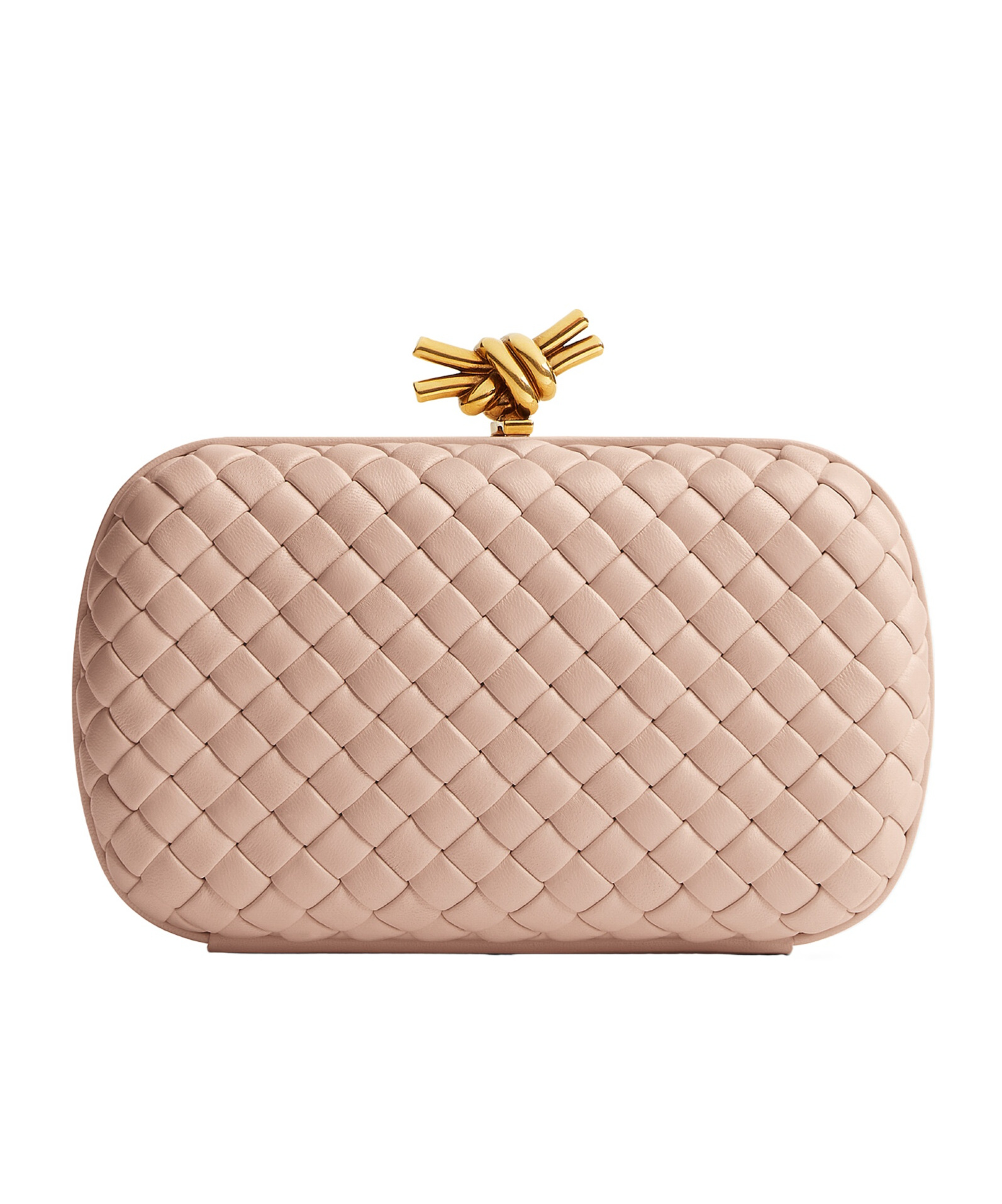 BOTTEGA VENETA KNOT KNITTED CLUTCH 