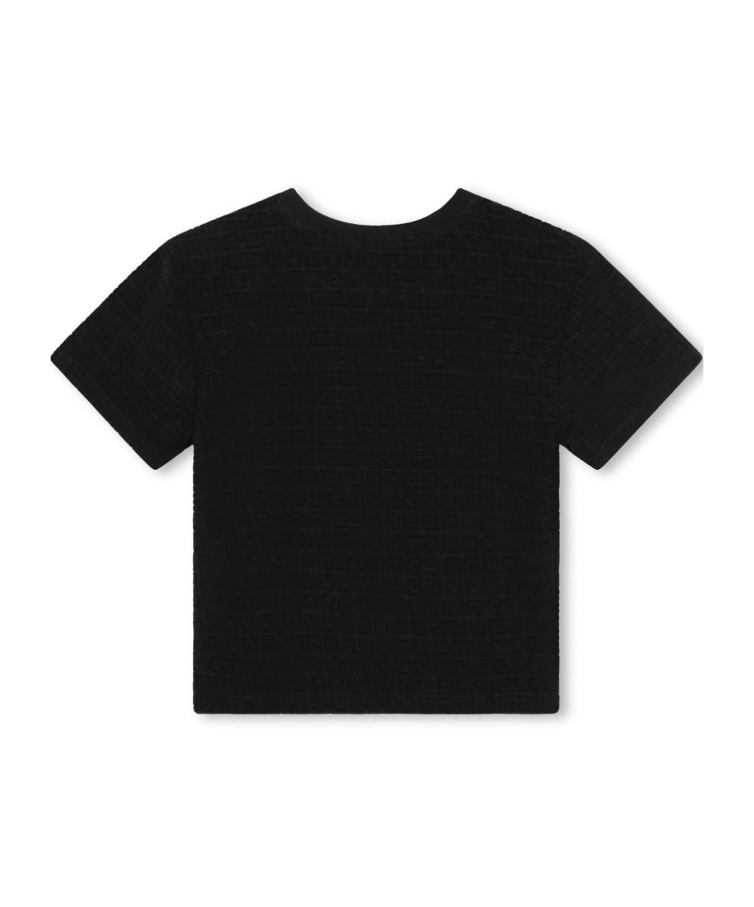 Givenchy 4g Monogram-jacquard T-shirt In Black