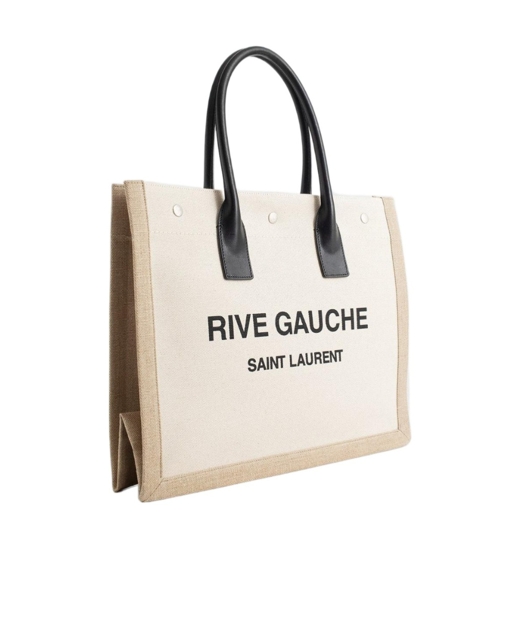 Saint Laurent Logo-print Tote-bag In Nude