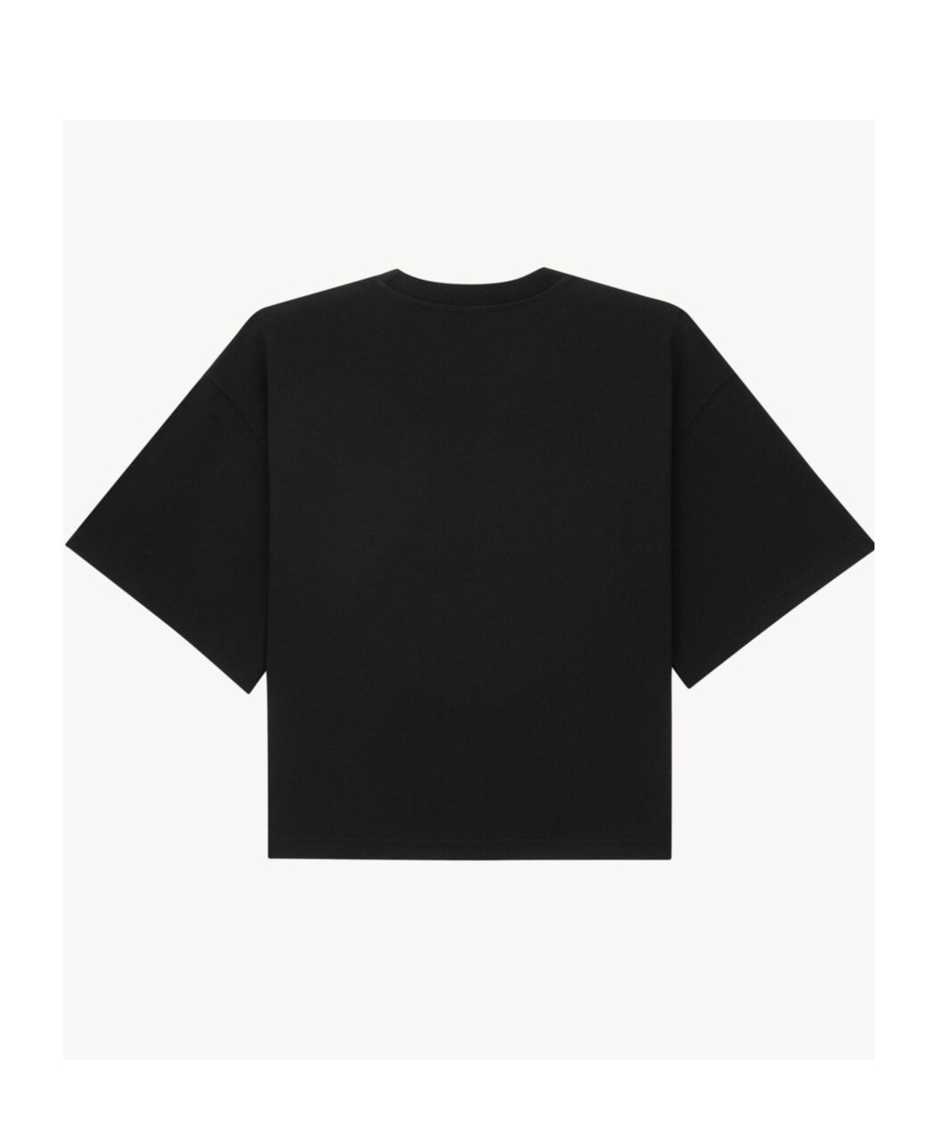 Saint Laurent Women's Cotton Piqué Cassandre T-shirt In Black