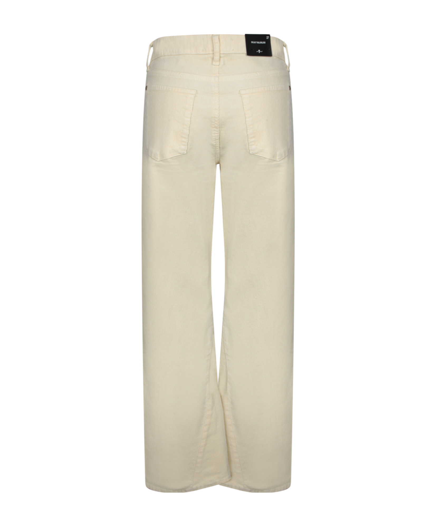 7 For All Mankind Embossed Logo Wrangler Jeans In Neutral