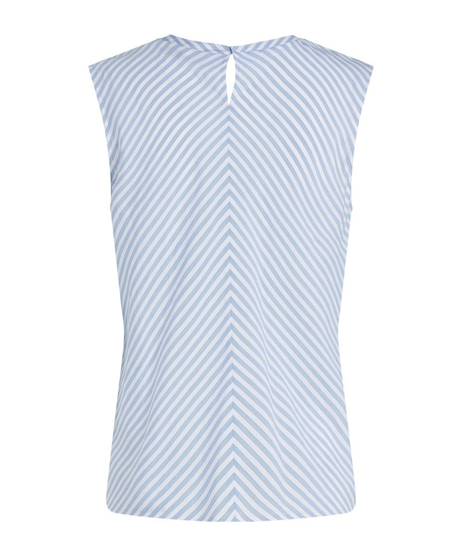 Tommy Hilfiger Striped Blouse In Blue