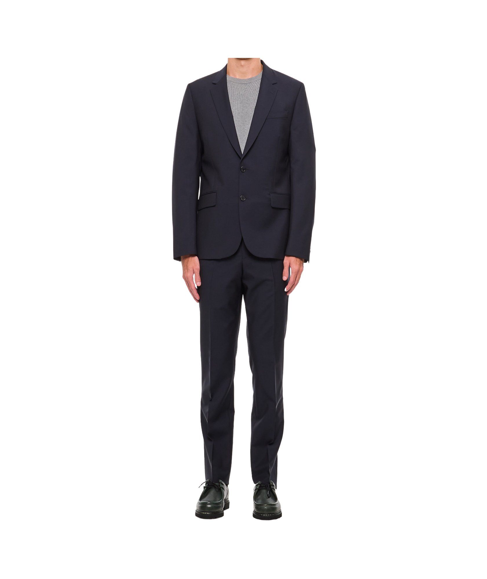 Paul Smith Long-sleeved Suit In Black