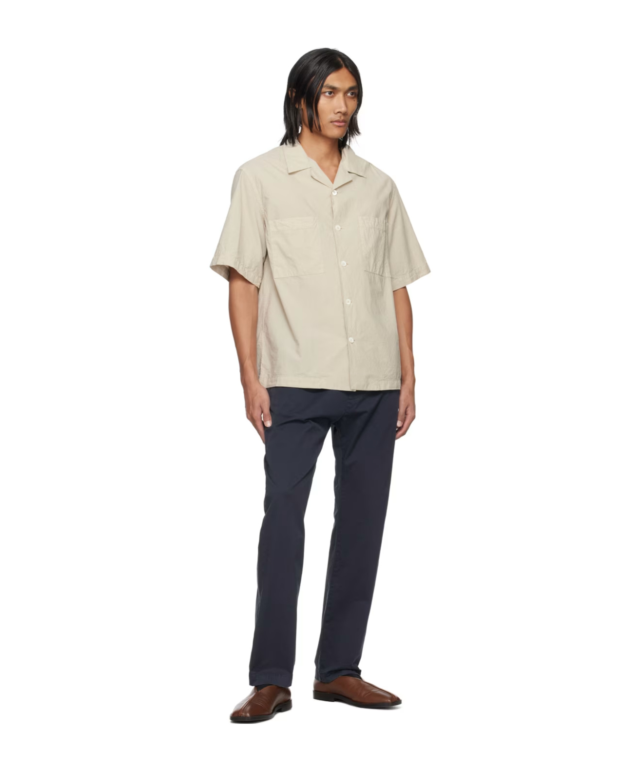 BARENA VENEZIA TOSADOR TREVO DRAWSTRING STRAIGHT TROUSERS 