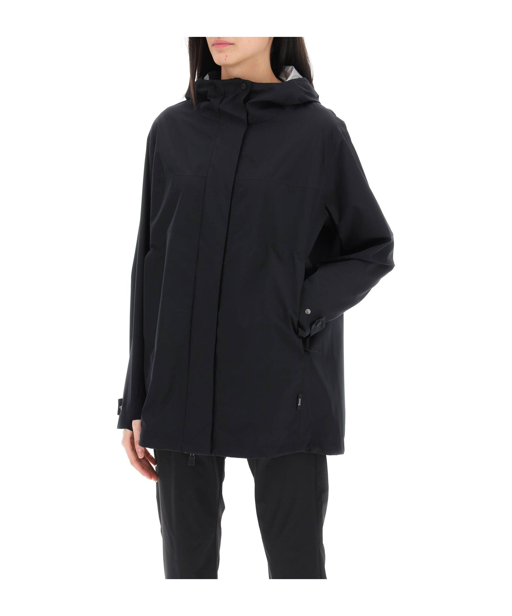 Herno Lightweight Gore-tex Jacket In Black
