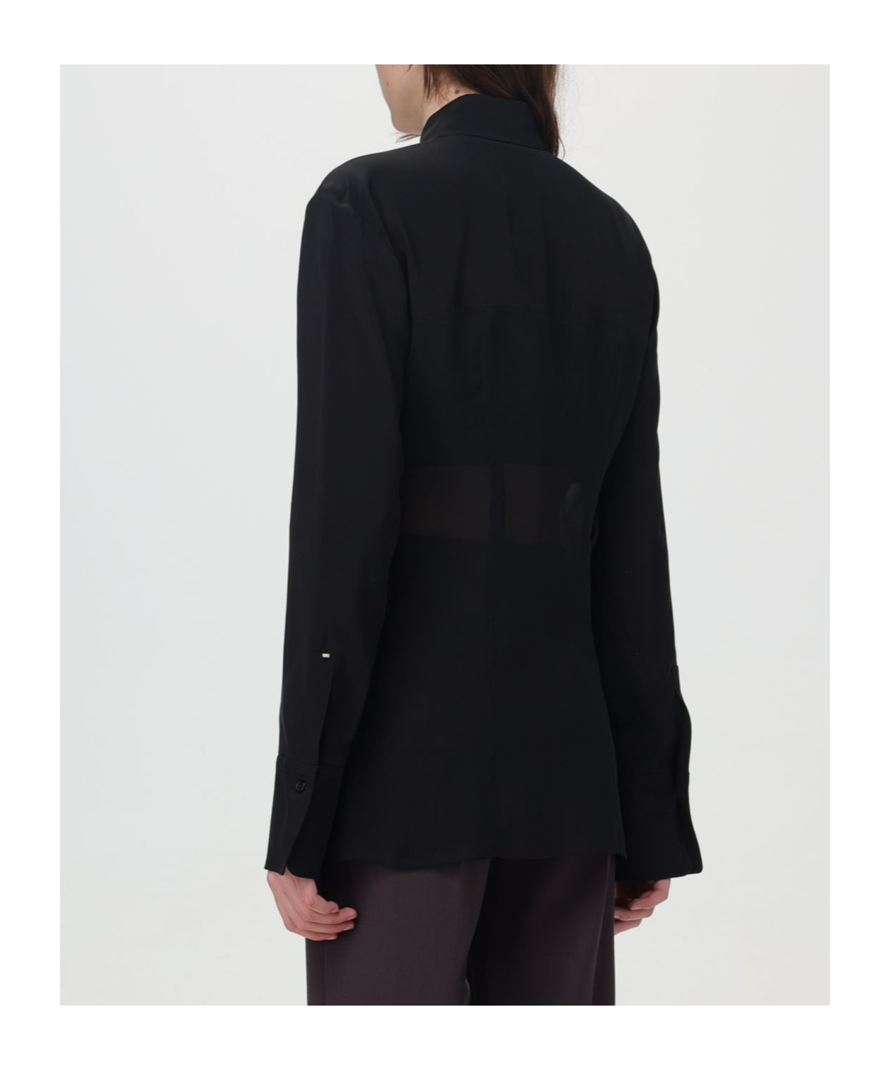 SPORTMAX SPORTMAX BUTTONED LONG-SLEEVED SHIRT