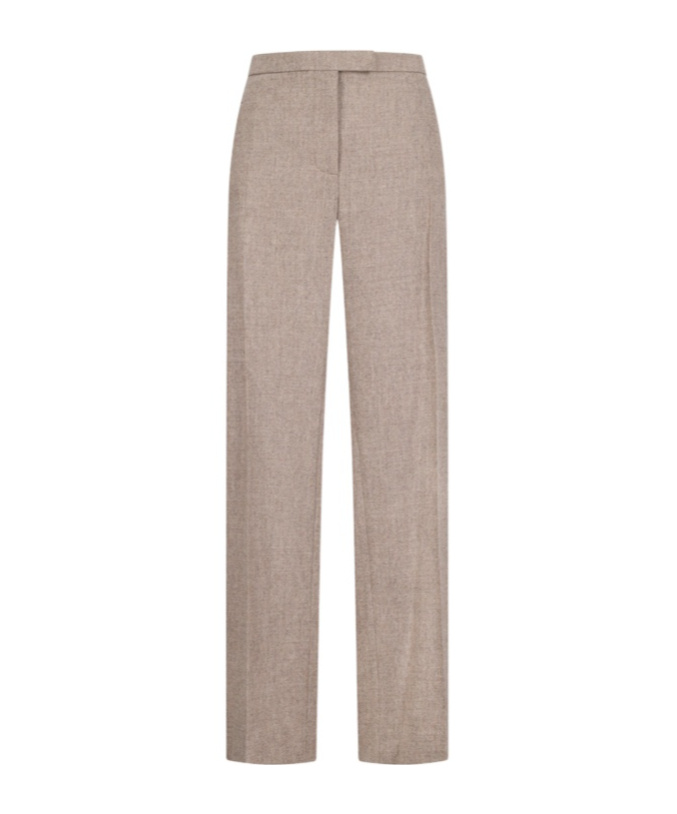 Khaite Miles Concealed-fastening Trousers In Multi