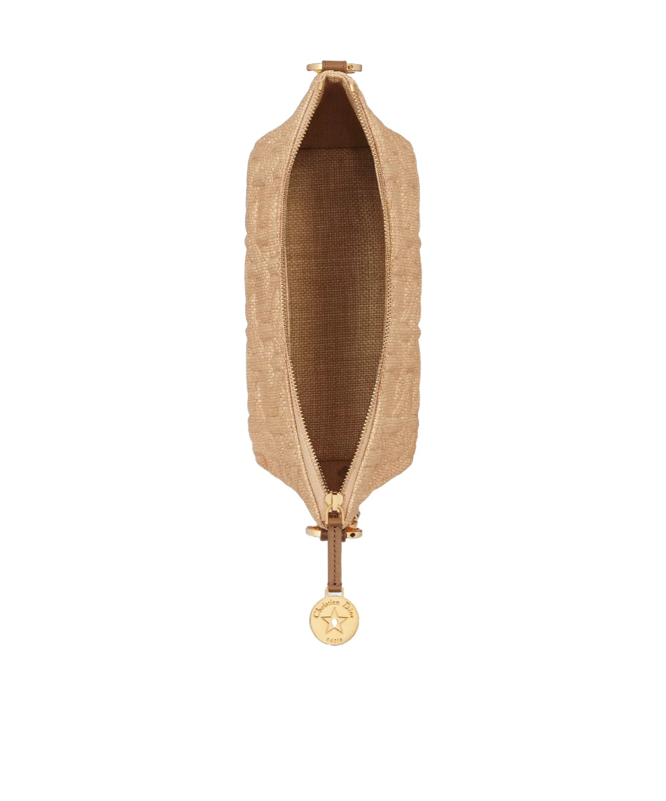 Dior Logo Shoulder Bag In Nude