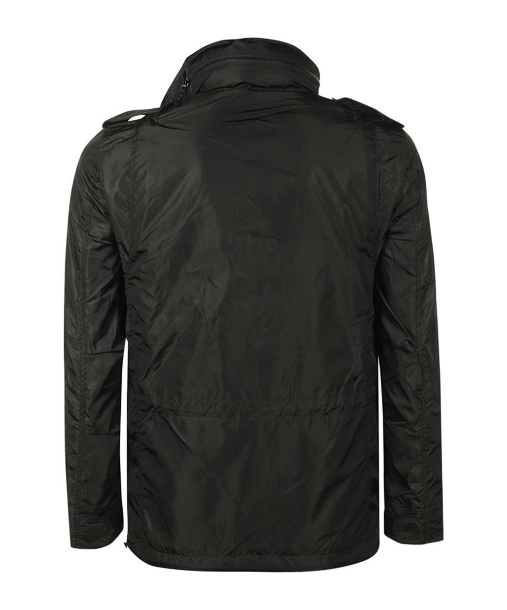 Aspesi Long-sleeved Casual Jacket In Black