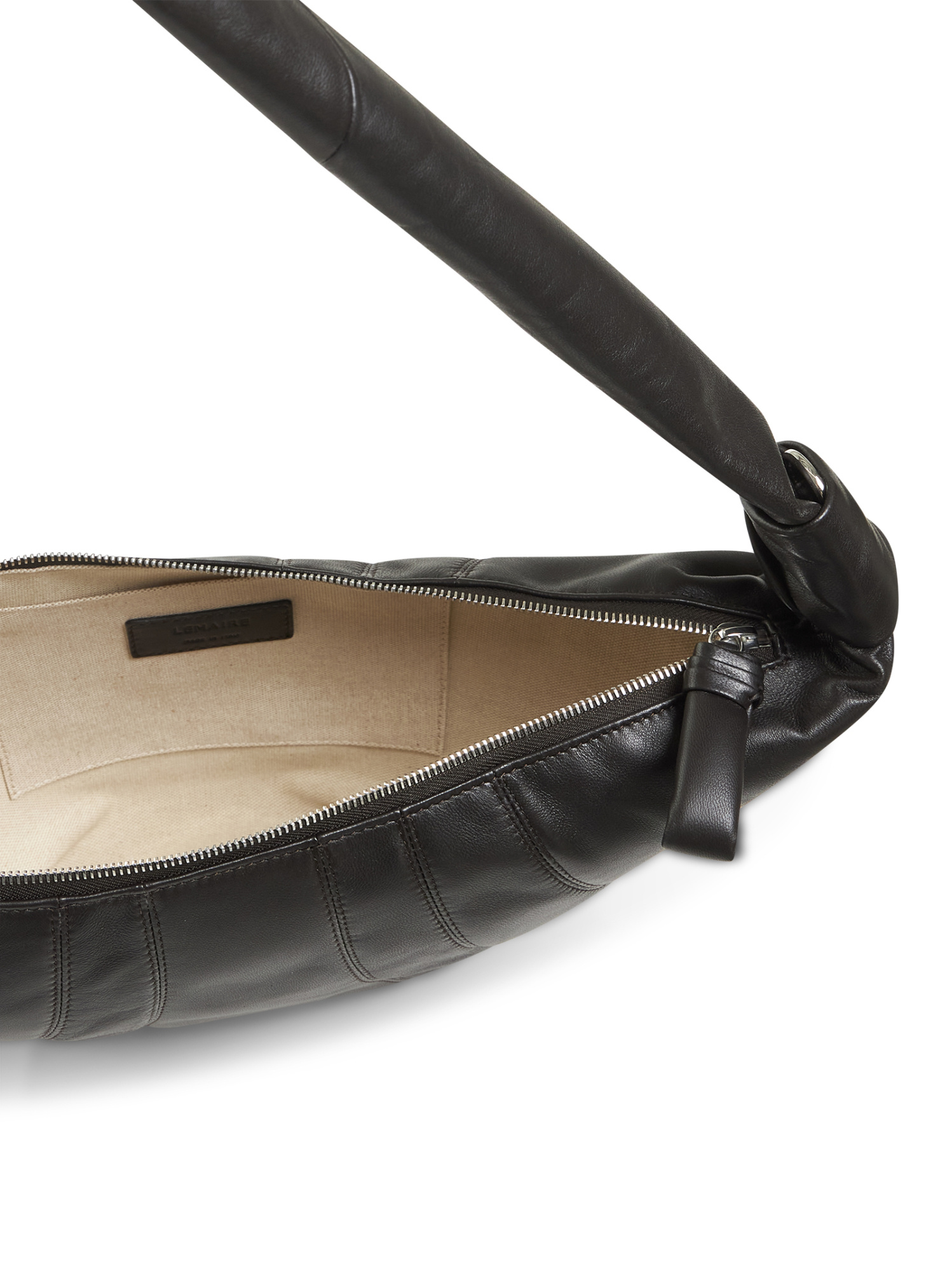 Lemaire Knot Detailed Shoulder Bag In Brown