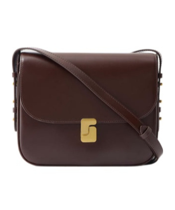 Soeur Flap Shoulder Bag In Black