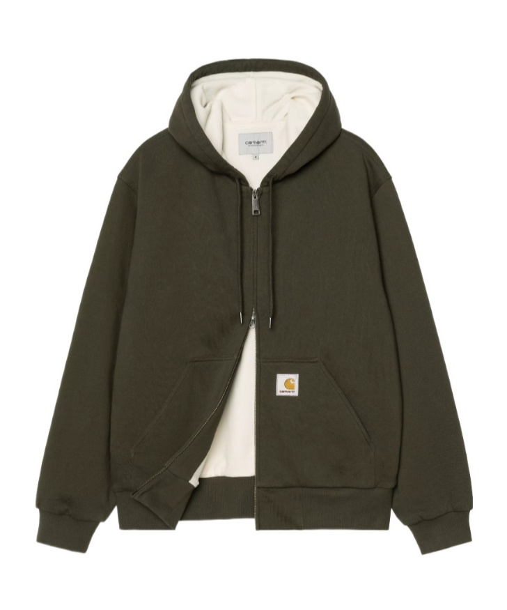 Carhartt Active Sweat Jacket In Green