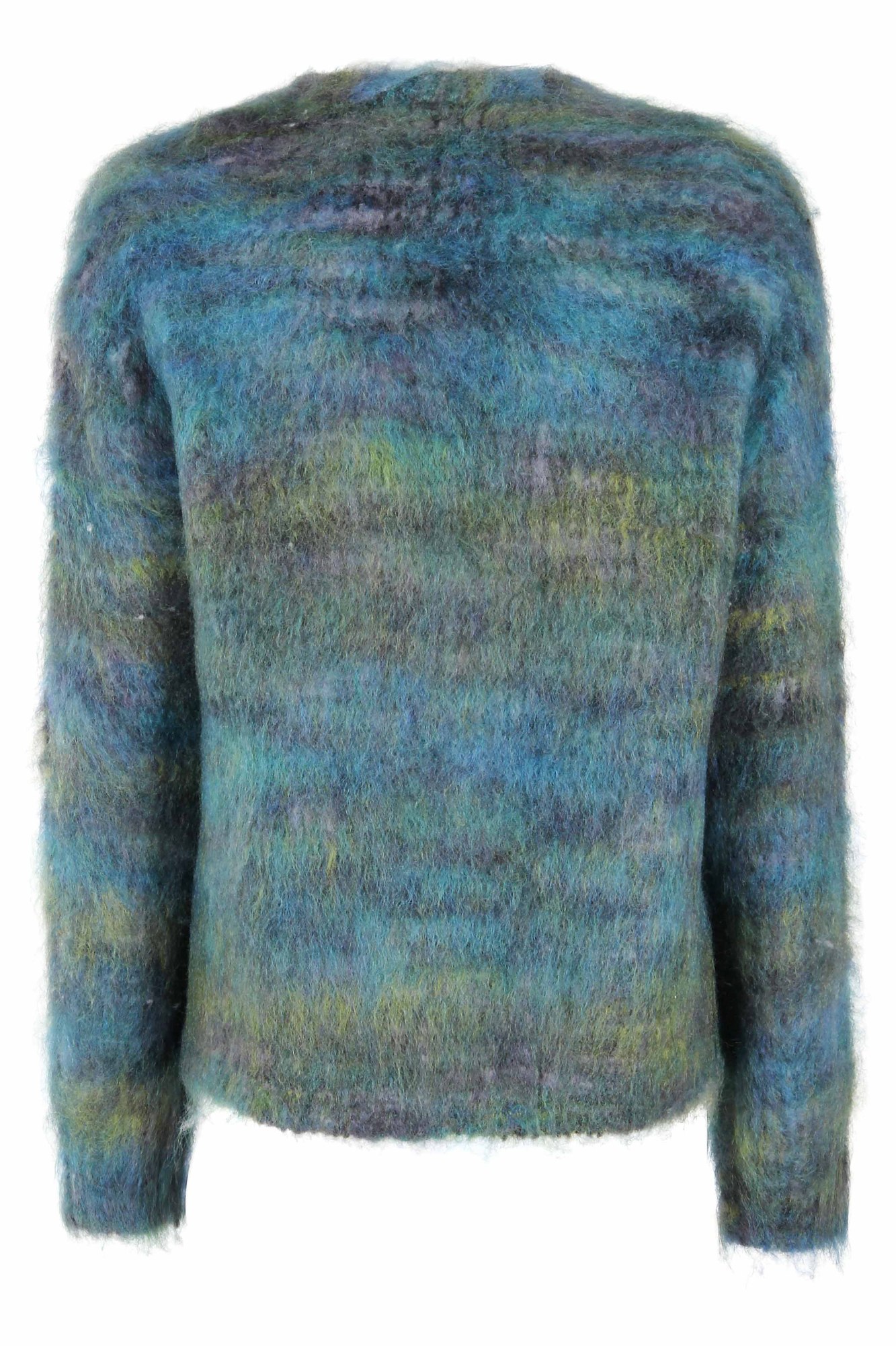 Roberto Collina Long-sleeved Cardigan In Blue