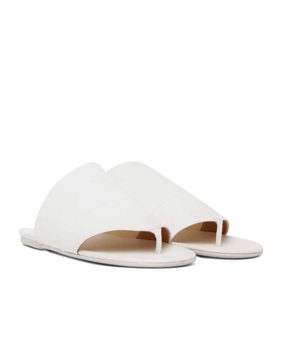 Marsèll White Arsella Sandals In White