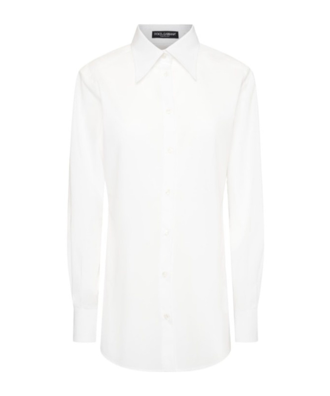 Dolce & Gabbana Silk Crepe De Chine Shirt