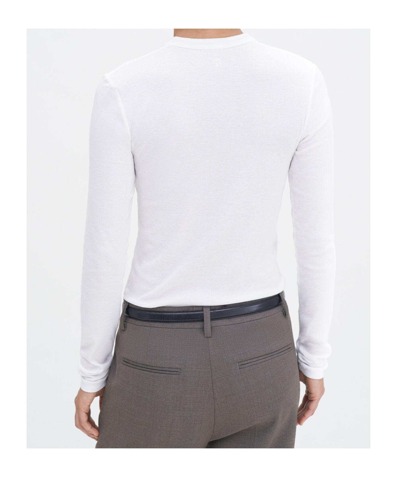 Filippa K Long-sleeved Sweater In White
