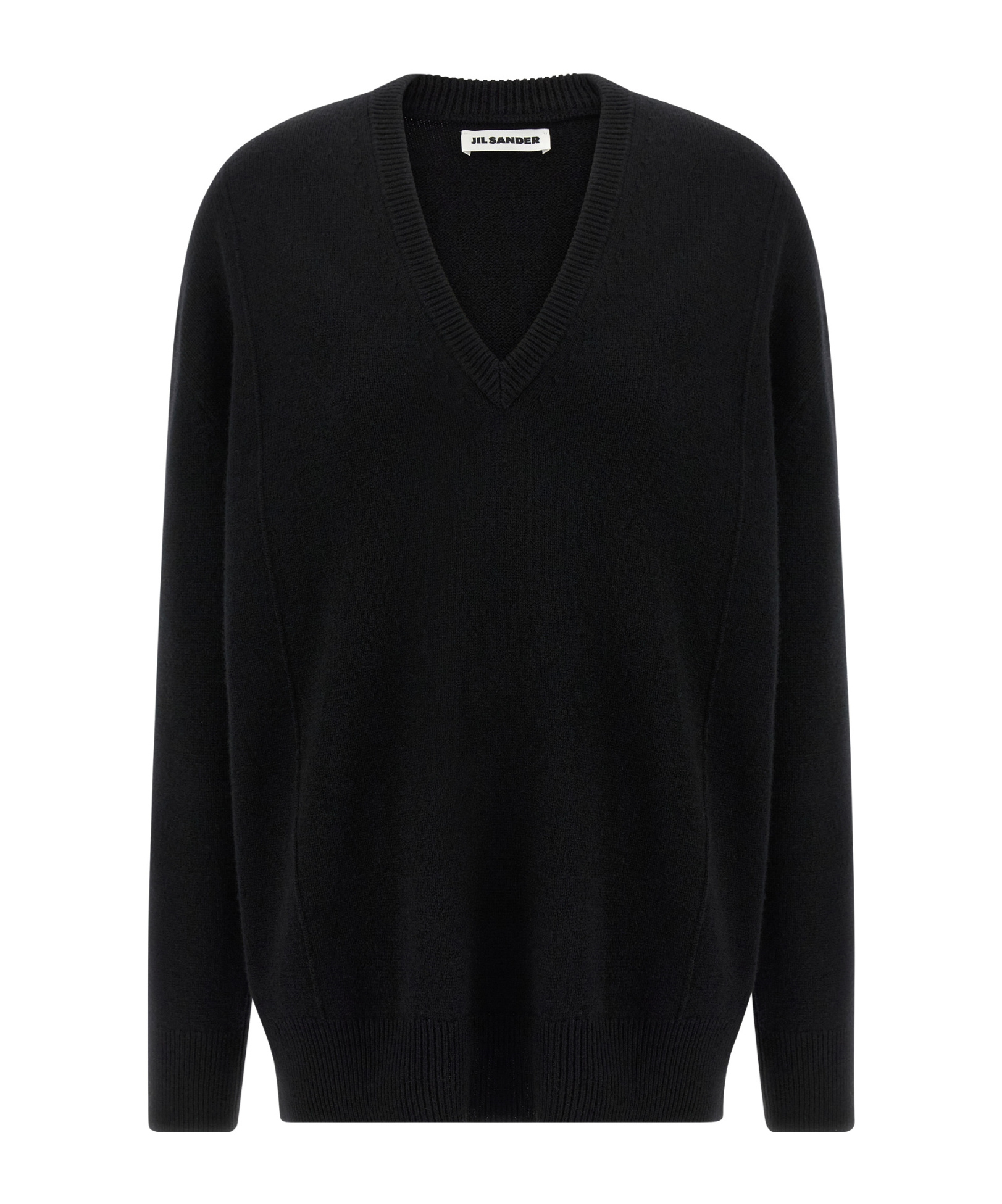 Jil Sander Cashmere Sweater Sweaters And Cardigans Black In Black