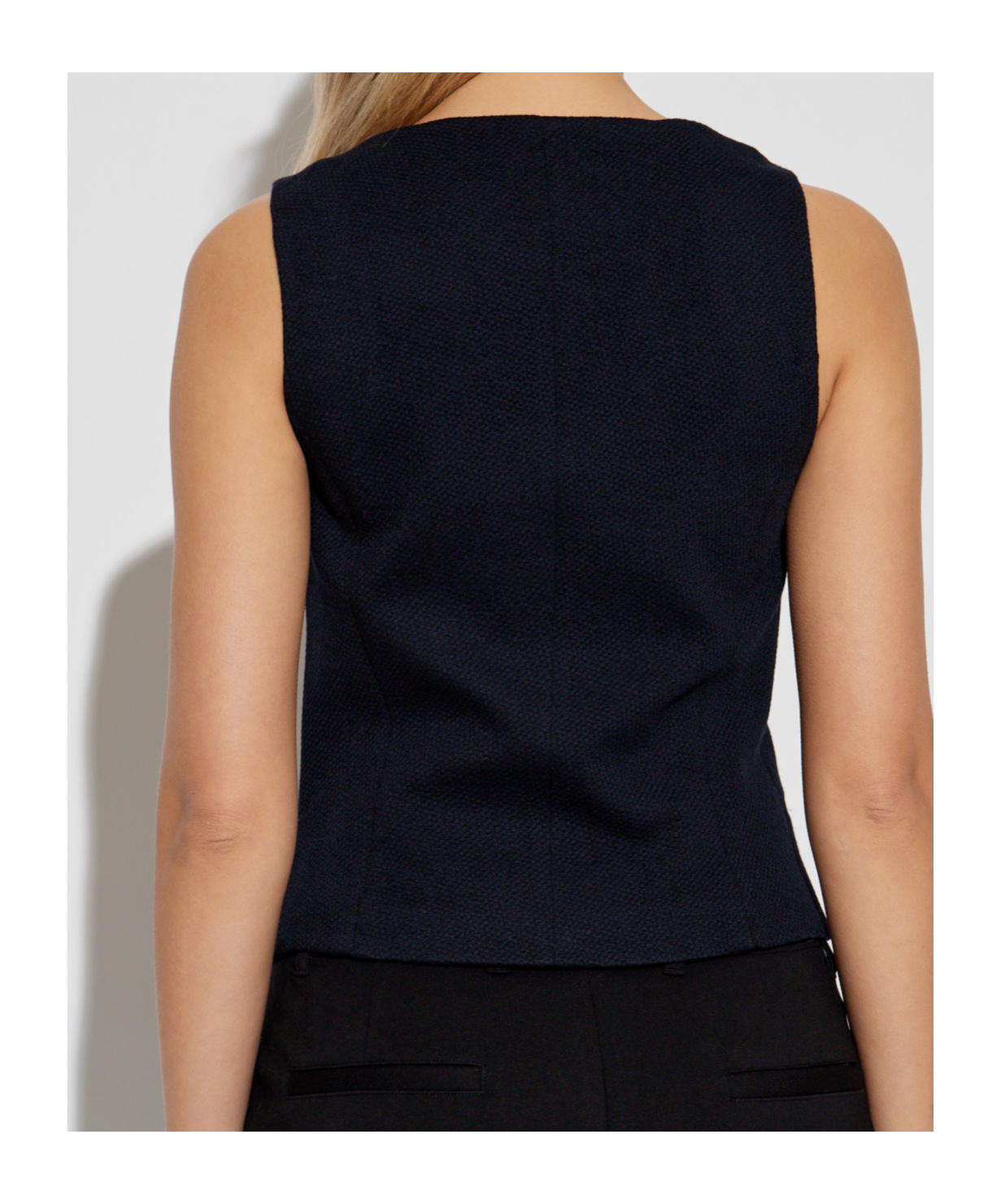 Rag & Bone Mariana Waistcoat In Blue