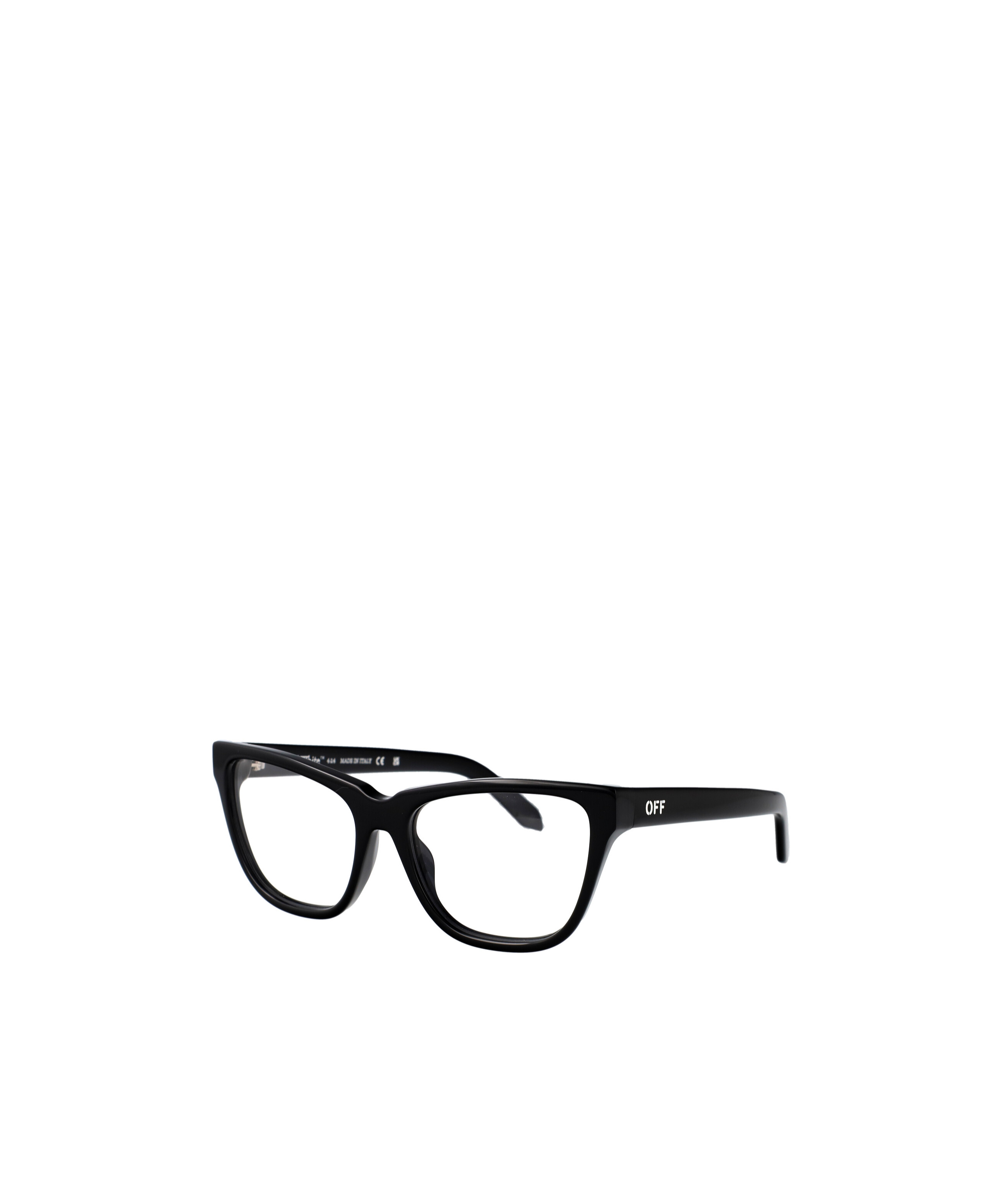 Off-white Full-frame Flat Mirror In Black
