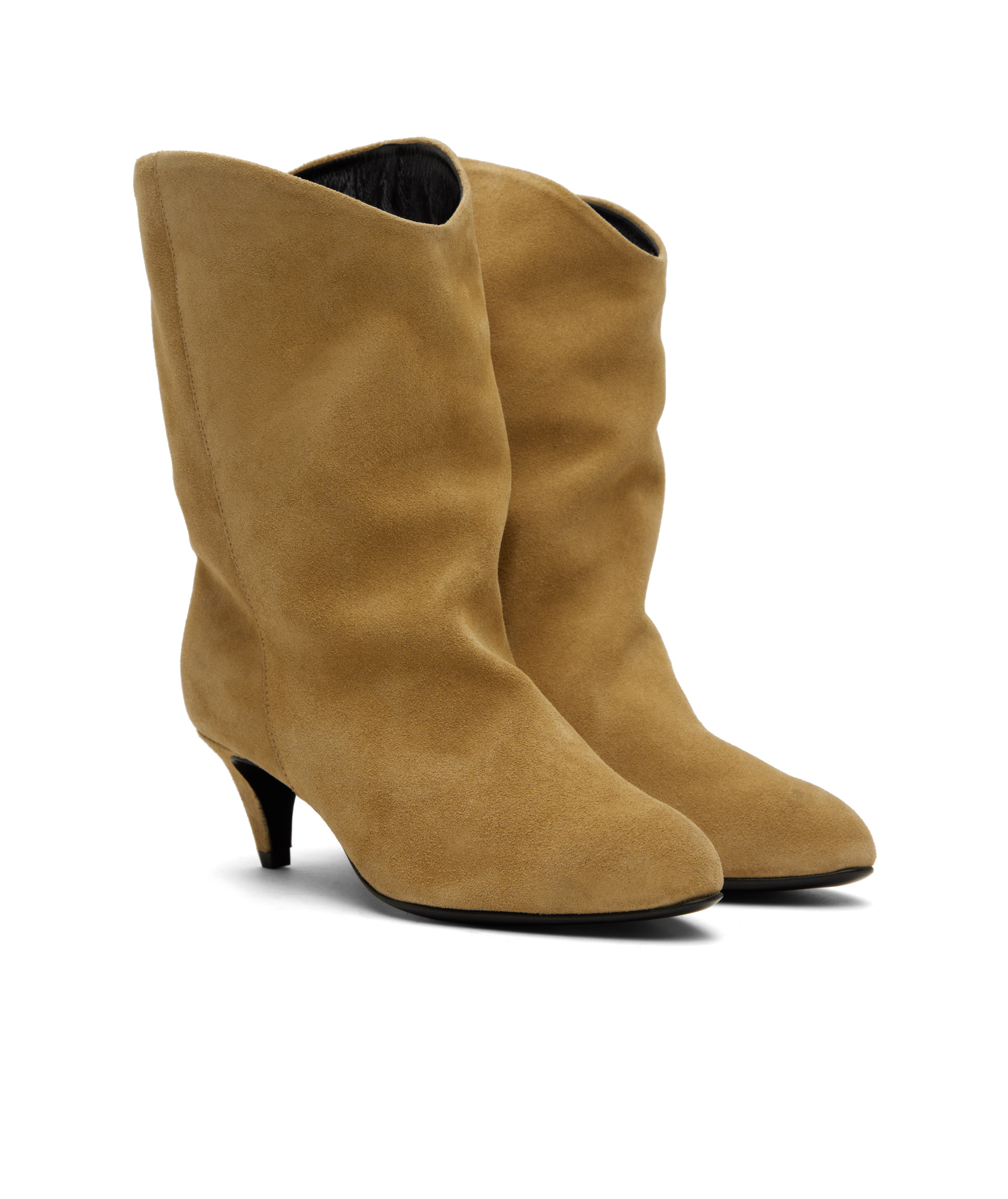 BY FAR ROUND-HEAD SHORT BOOTS