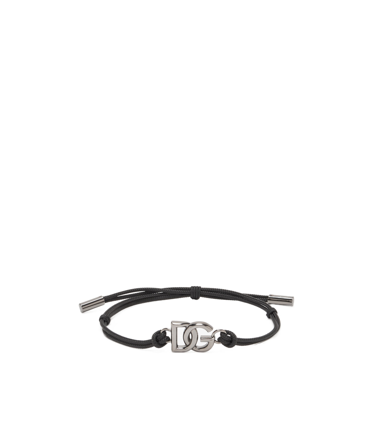Dolce & Gabbana Dg Logo Cord Bracelet