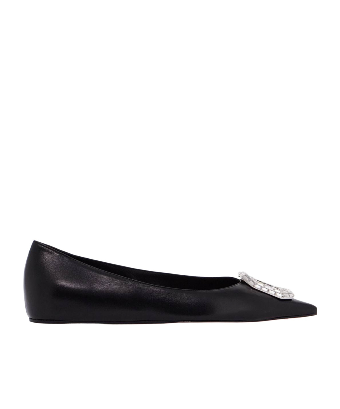 AMINA MUADDI POINTED BALLET SHOES