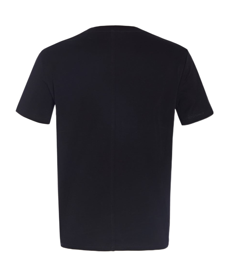 The Row Calibi Silk Blend Crew Neck T-shirt In Black