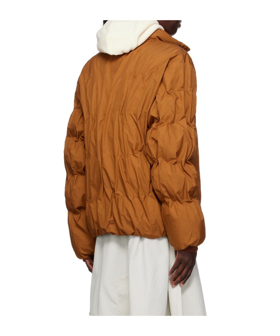 Post Archive Faction (paf) Pleated Down Jacket