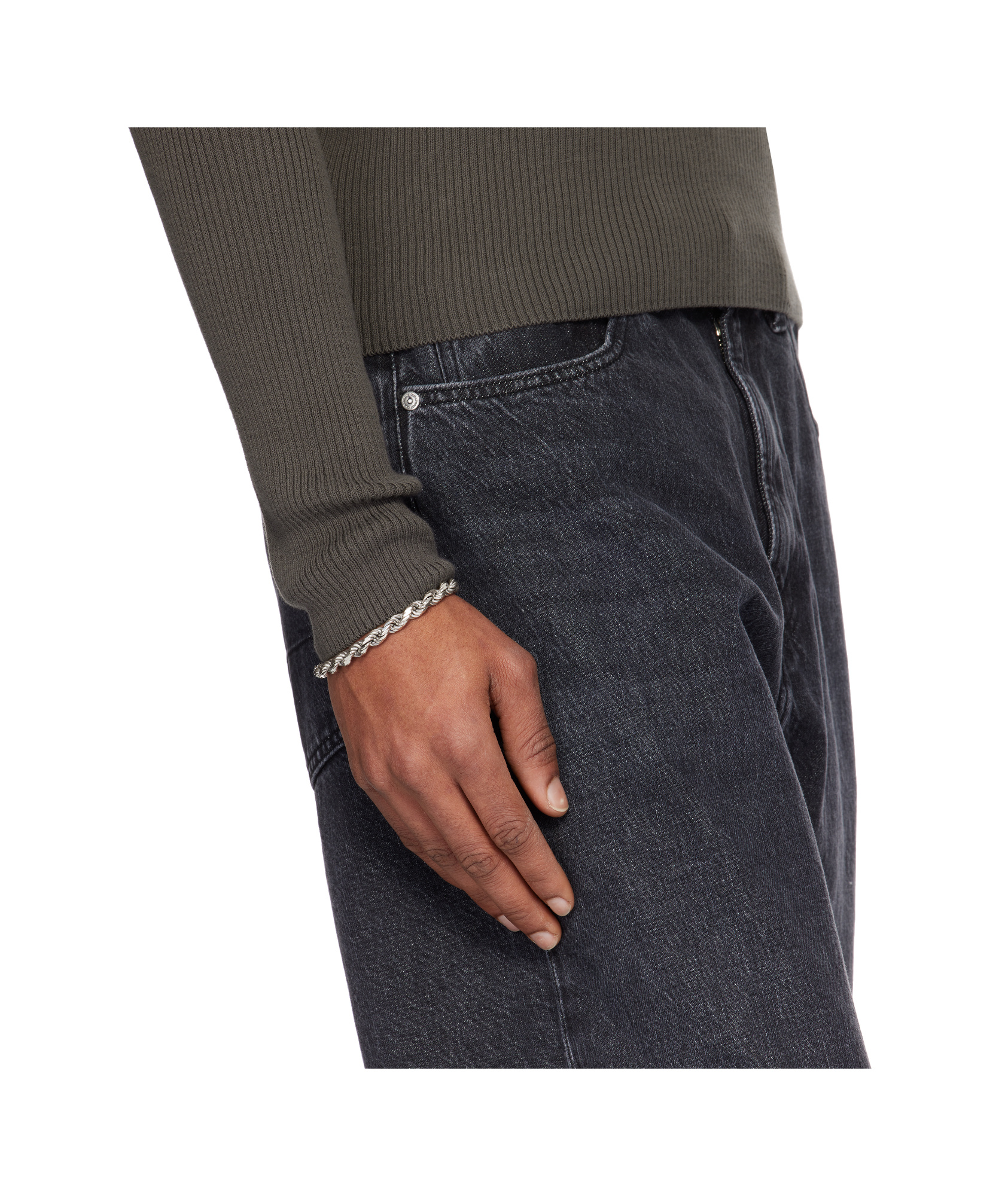 Emanuele Bicocchi Chain Bracelet In Silver