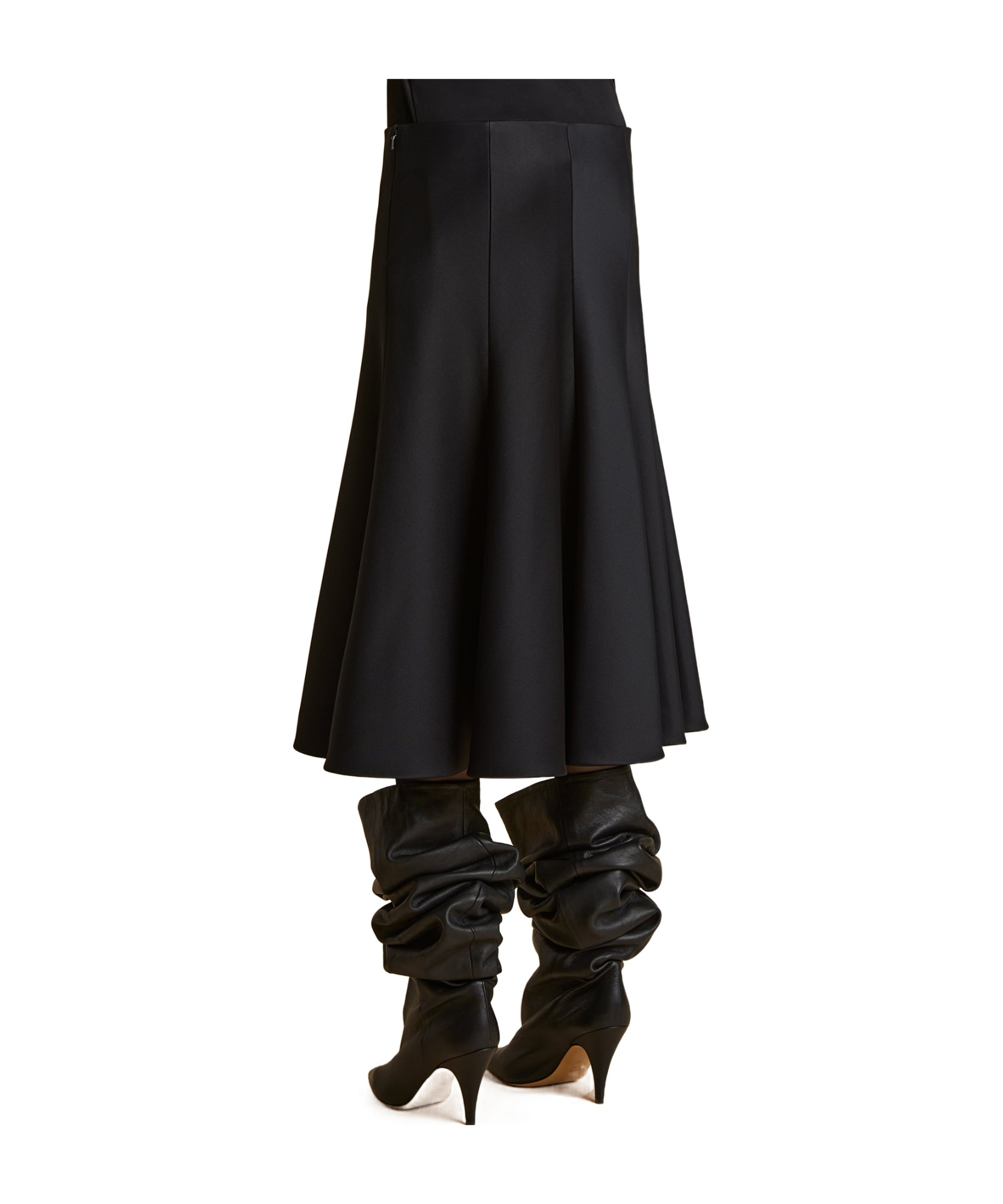 Khaite Lennox Skirt In Black