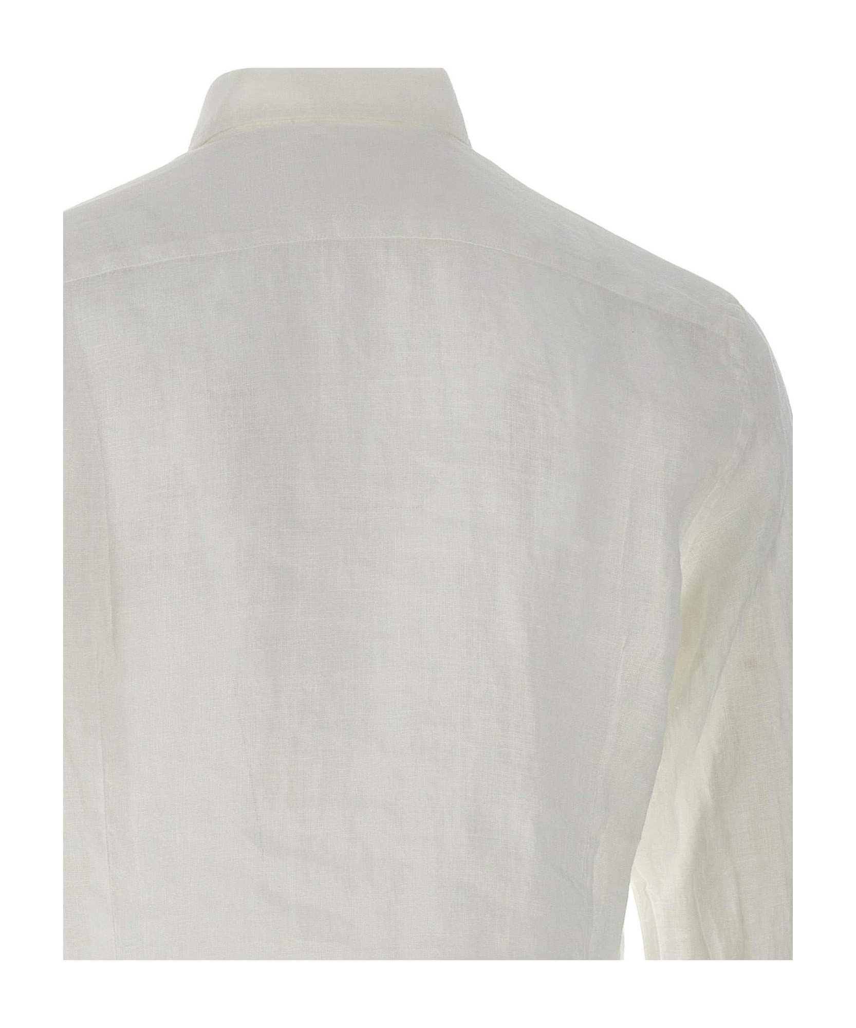 Mc2 Saint Barth Round Hem Plain Shirt