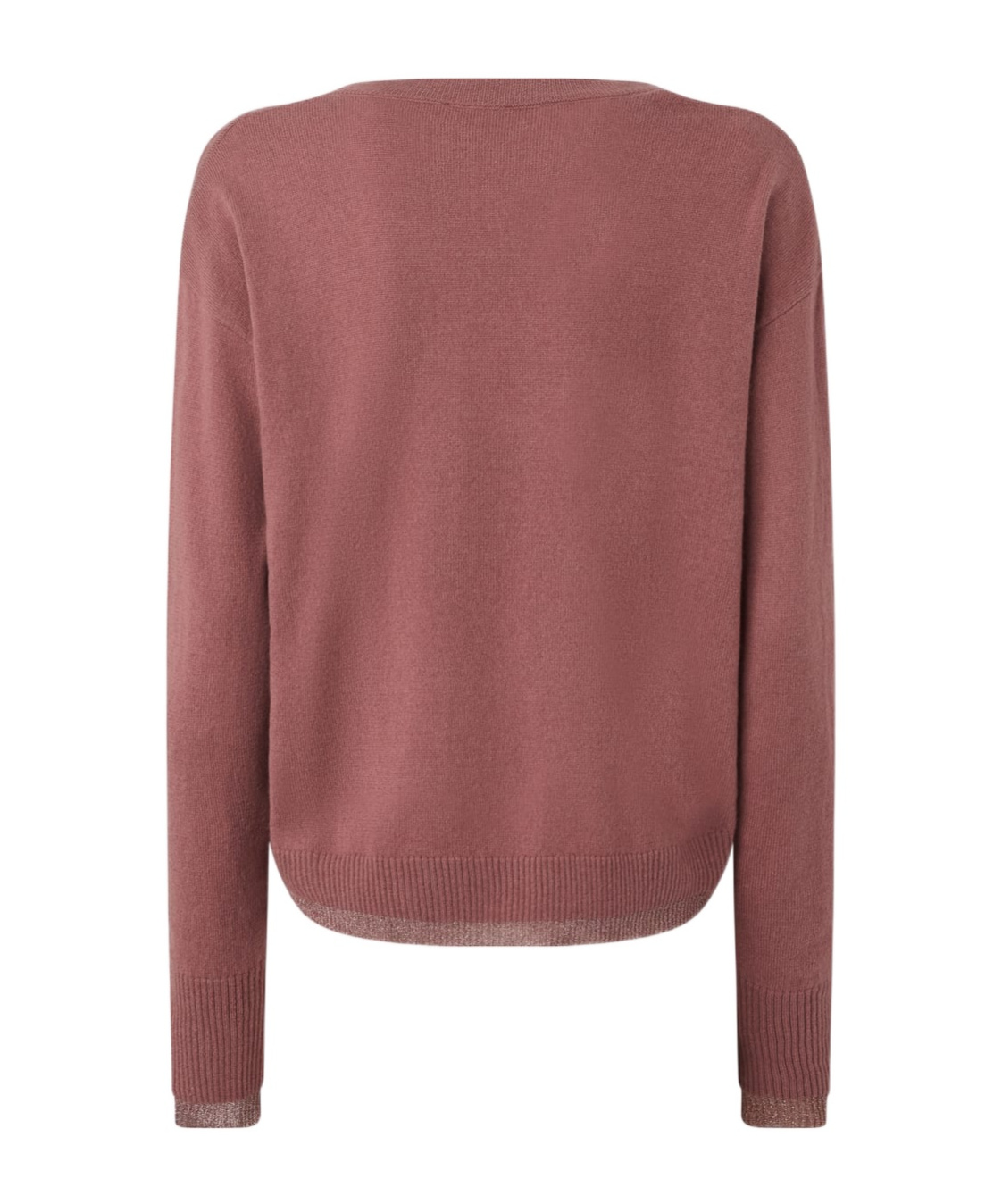 Pinko Pull En Cachemire Et Lurex In Pink