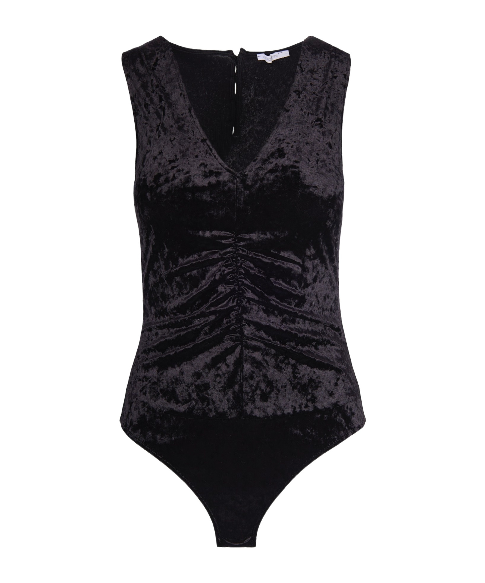 Patrizia Pepe Sleeveless Bodysuit In Black