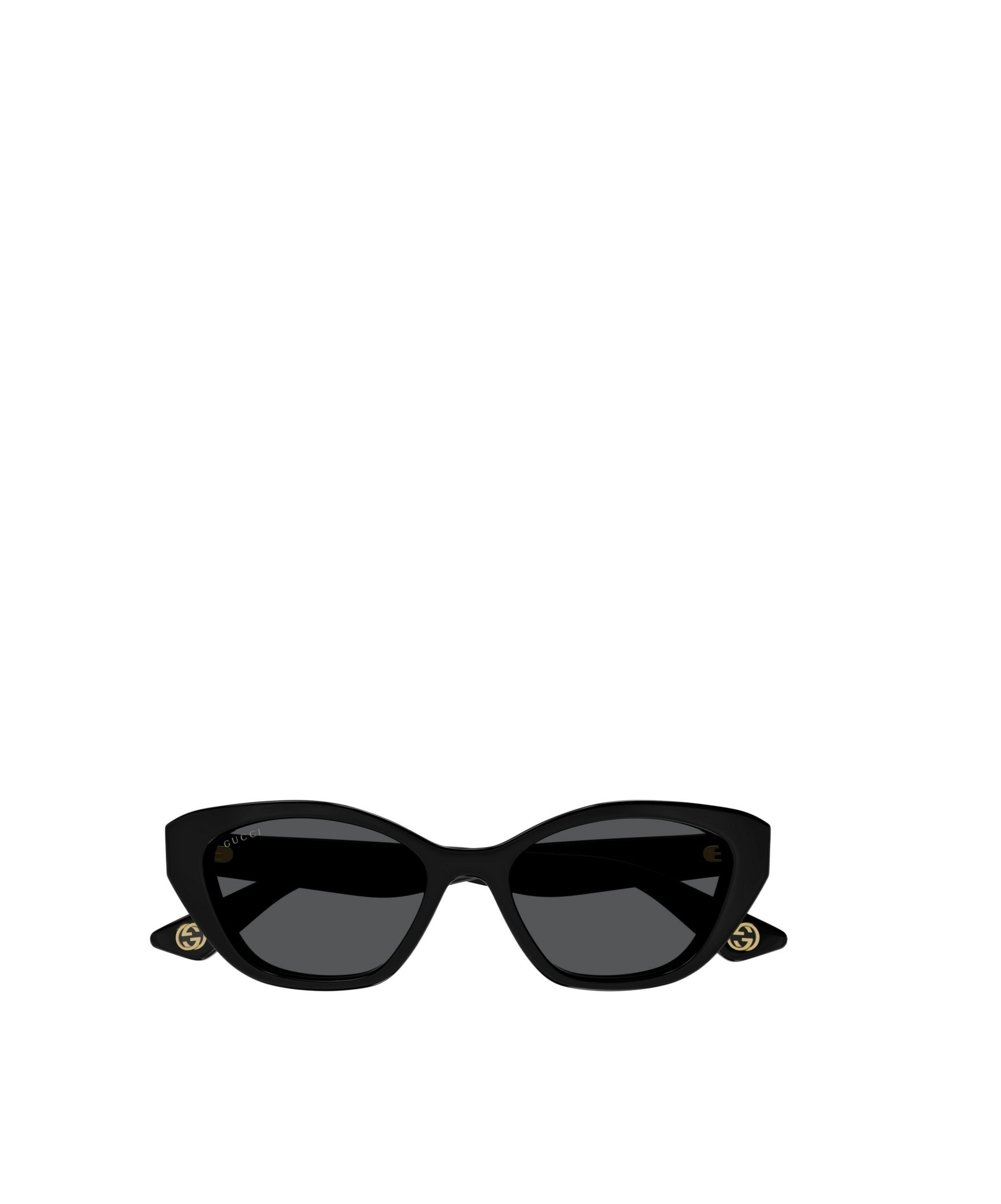 Gucci Gg1638s Linea Lettering 001 Black Grey Sunglasses In Black