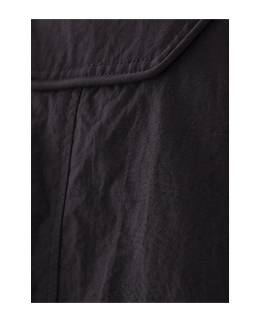 Juunj Shearling-trim Bomber Jacket In Black