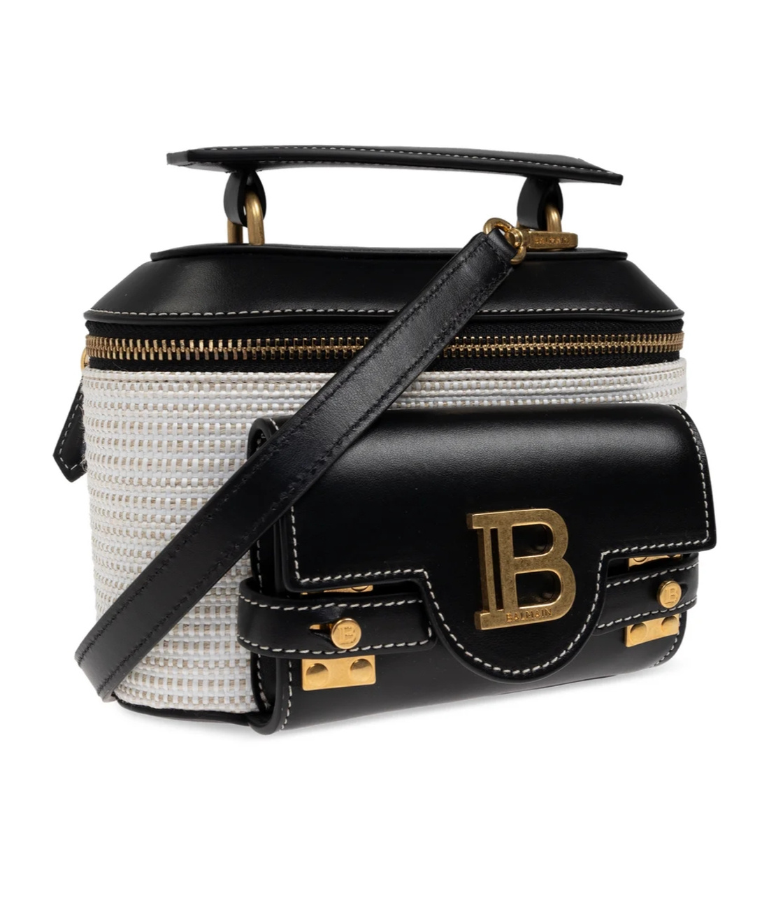Balmain B-buzz Top Handle Bag
