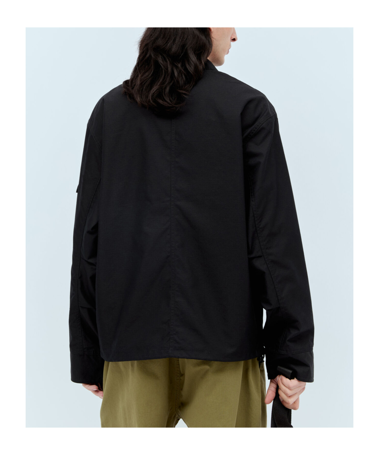 Carhartt Long-sleeved Casual Jacket In Black