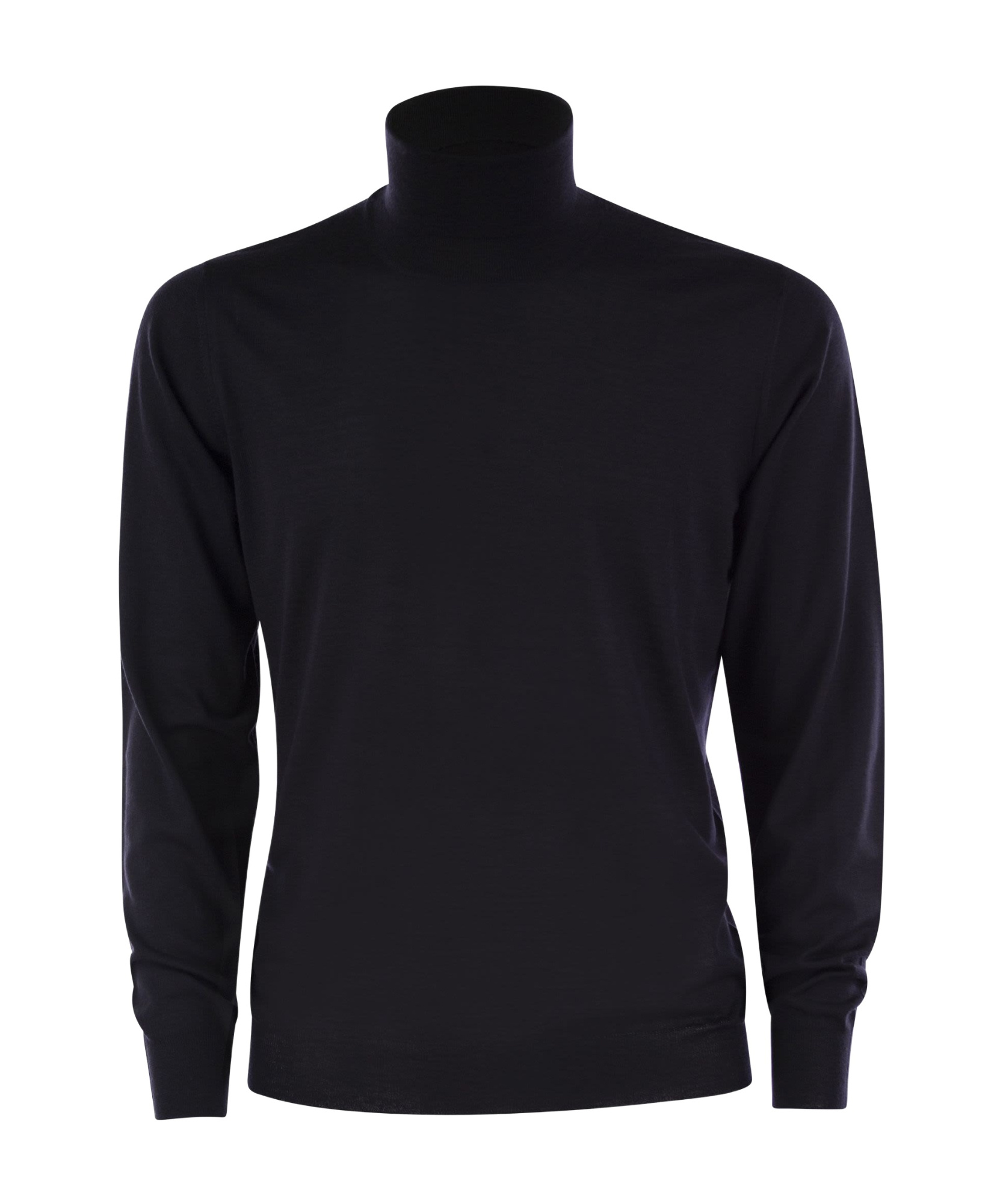 Fedeli Turtleneck Sweater In Black