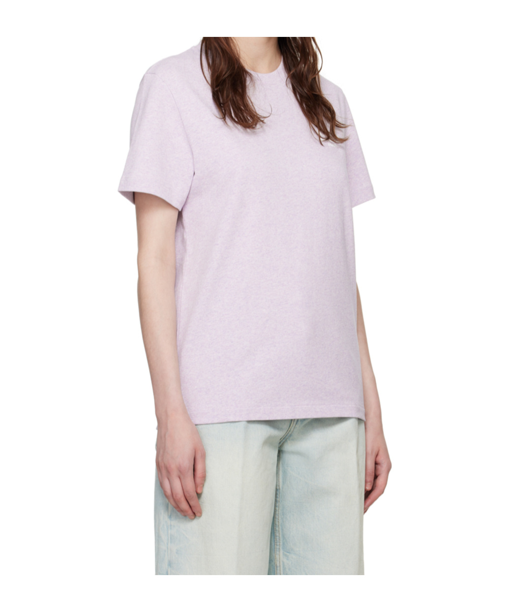 Apc Logo Short-sleeved T-shirt In Purple