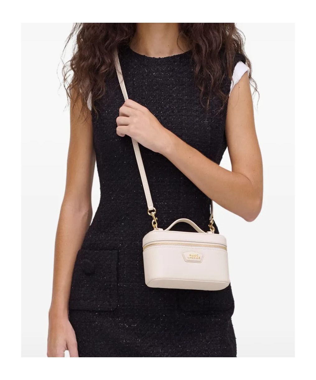 Marc Jacobs The Everyday Leather Vanity Bag In Gold