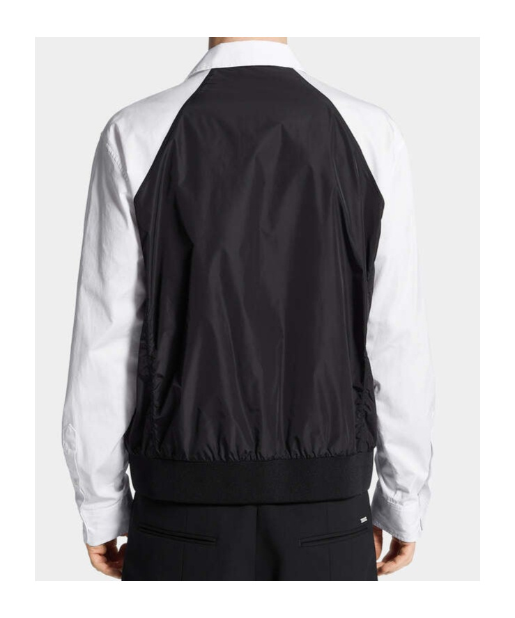 Dsquared2 Drawstring-hem Shirt In White