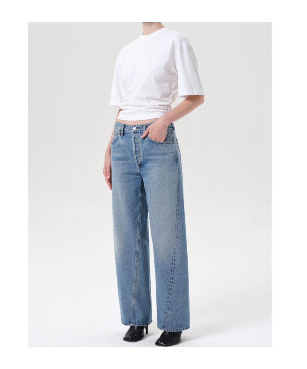 Agolde Shari Tee In White